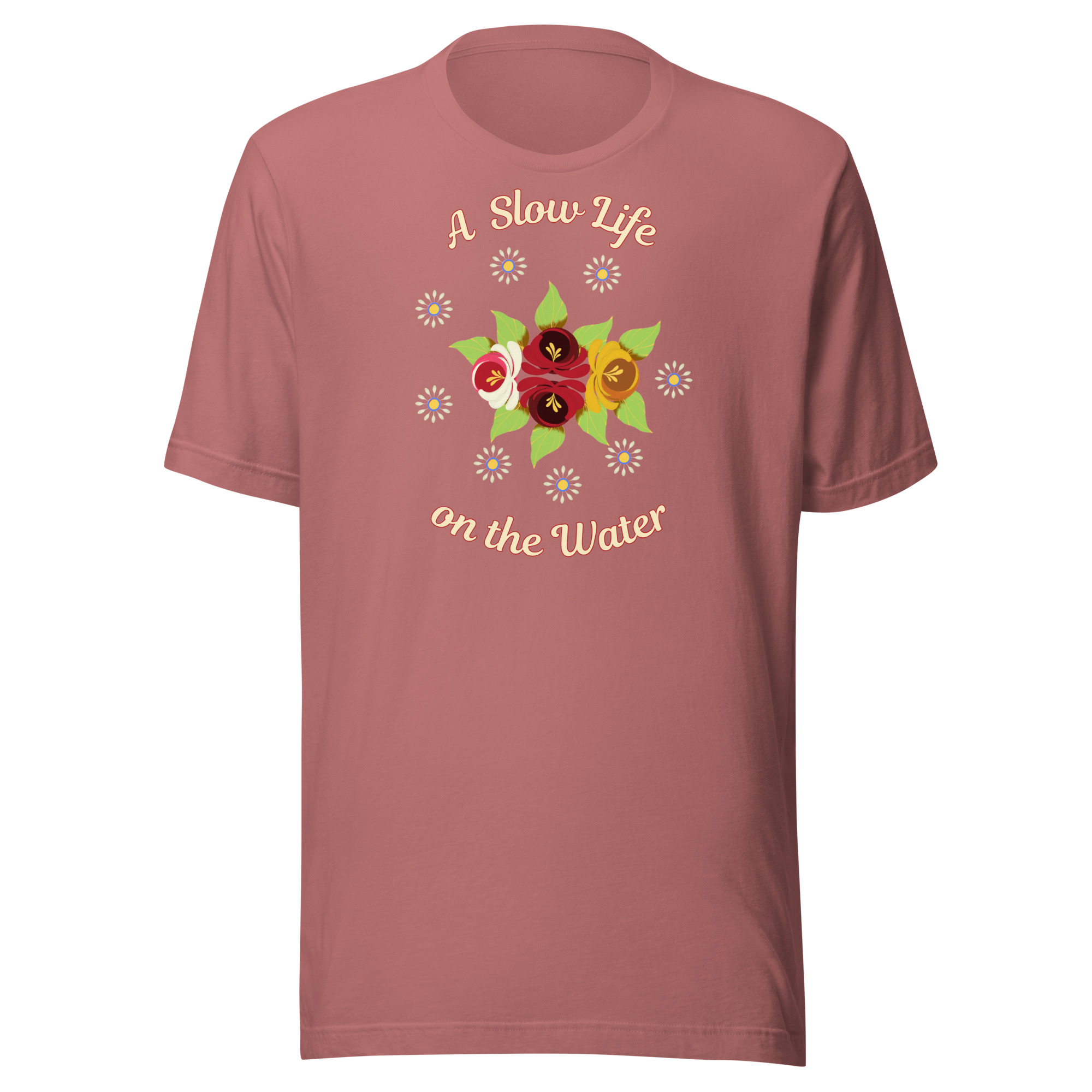 a slow life traditional canal art t shirt a slow life traditional canal art t shirt