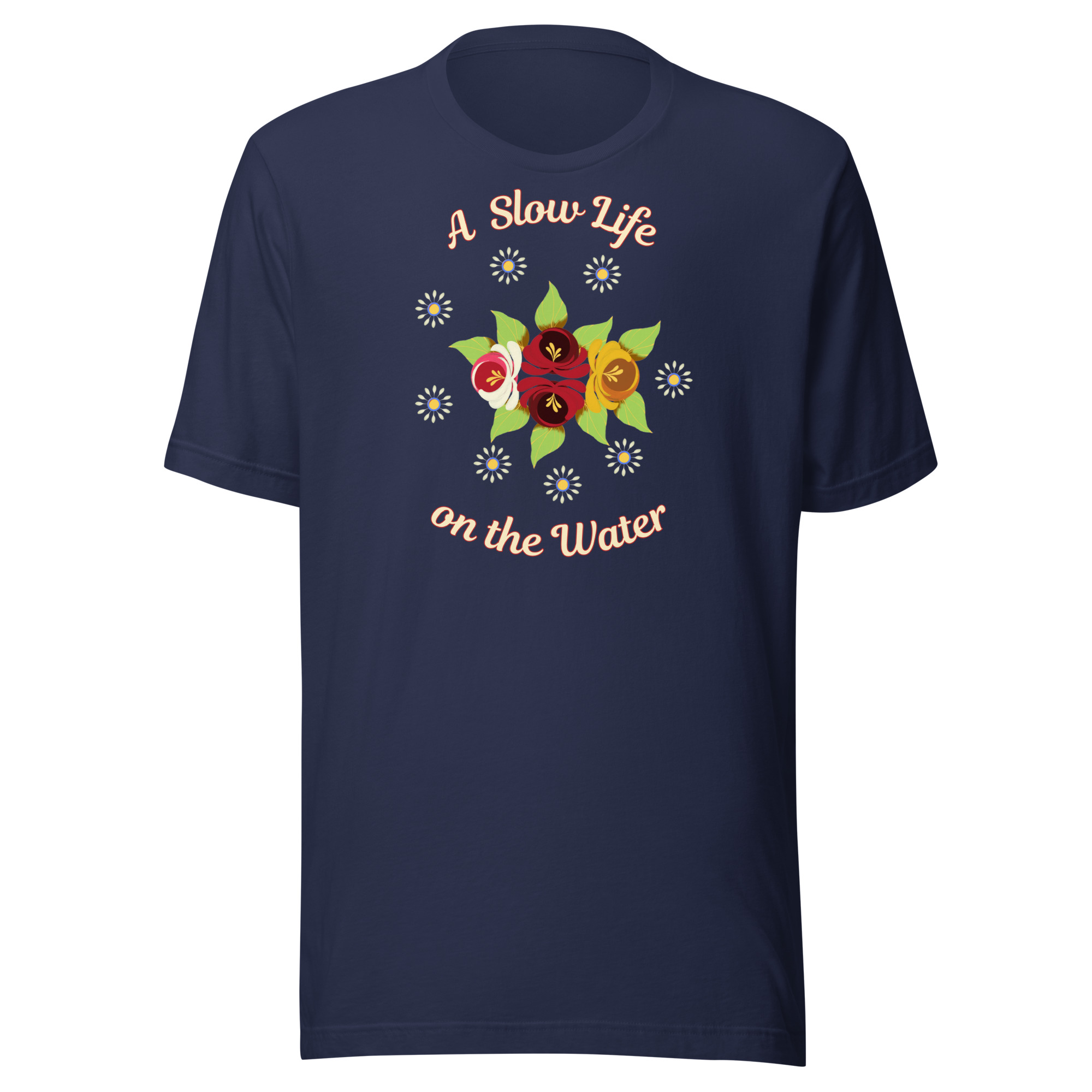a slow life traditional canal art t shirt a slow life traditional canal art t shirt