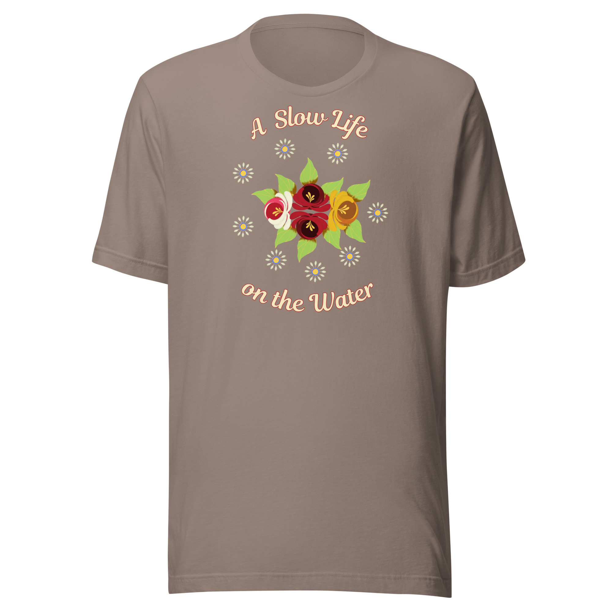 a slow life traditional canal art t shirt a slow life traditional canal art t shirt