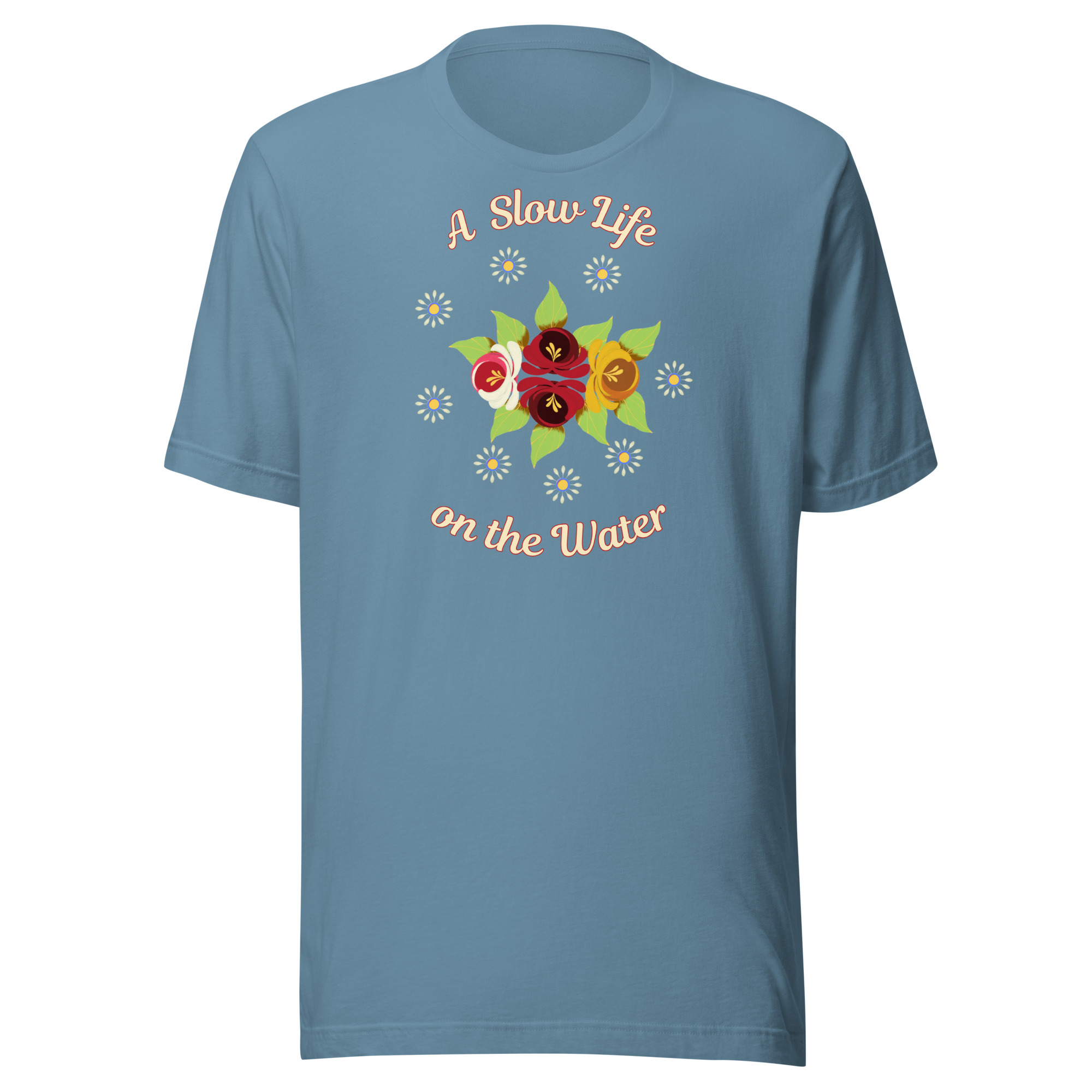 a slow life traditional canal art t shirt a slow life traditional canal art t shirt